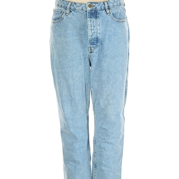 Sezane Denim - Sezane Light Blue Straight Leg Jeans 100% Cotton 35”
